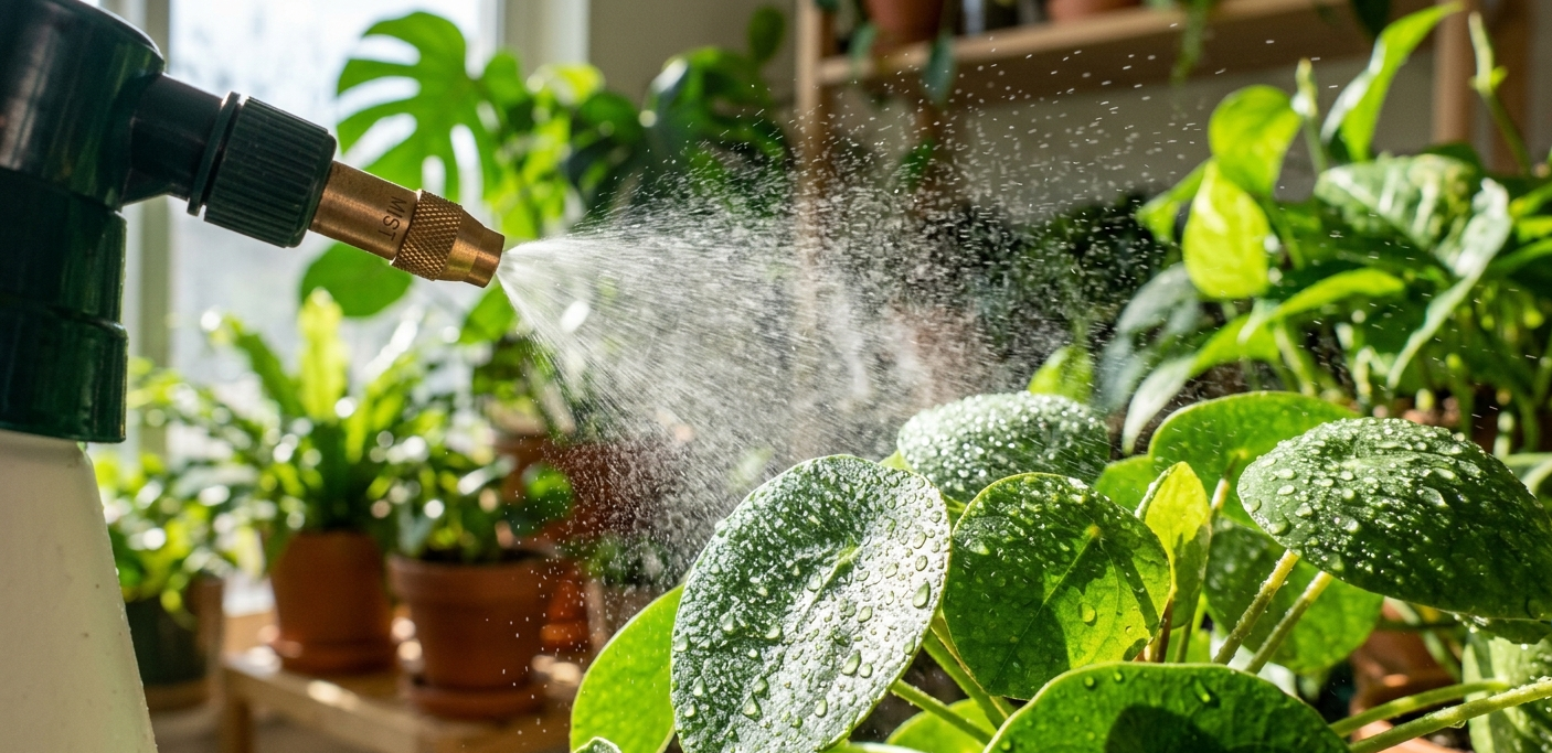 semprotan halus sprayer tanaman untuk tanaman hias