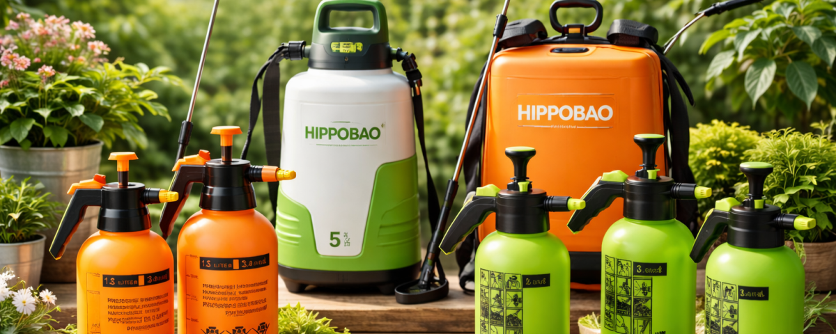 berbagai jenis sprayer tanaman seperti hand sprayer, sprayer elektrik, dan sprayer pertanian untuk kebutuhan berkebun dan pestisida