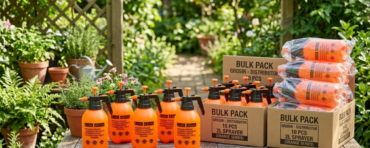 Perbandingan sprayer tanaman ecer dan grosir dengan berbagai ukuran untuk kebutuhan pertanian dan bisnis