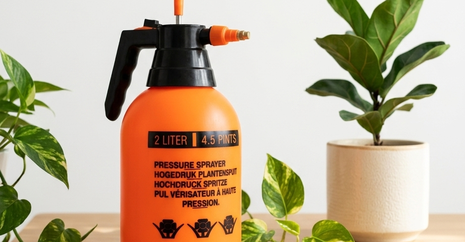 sprayer tanaman modern Hippobao dengan desain minimalis aesthetic untuk tanaman indoor